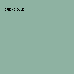 8eb2a2 - Morning Blue color image preview
