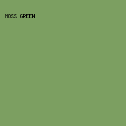 7C9F61 - Moss Green color image preview