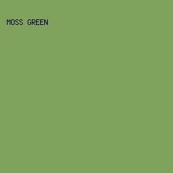 7fa35c - Moss Green color image preview