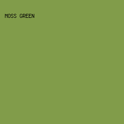 819C4A - Moss Green color image preview