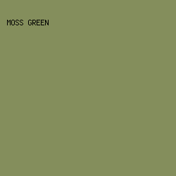 848E5C - Moss Green color image preview