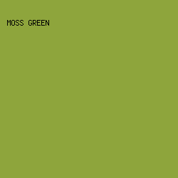 8EA53C - Moss Green color image preview