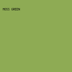 8EAB54 - Moss Green color image preview