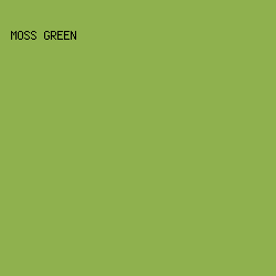 8fb14e - Moss Green color image preview