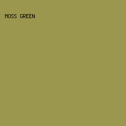 9C974E - Moss Green color image preview
