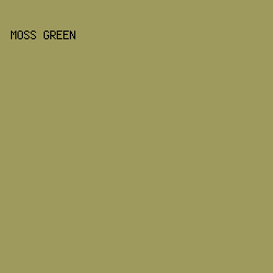 9E9A5D - Moss Green color image preview