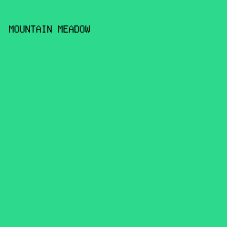 2DDA8D - Mountain Meadow color image preview