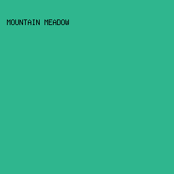 2FB68E - Mountain Meadow color image preview