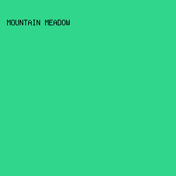 31D68D - Mountain Meadow color image preview