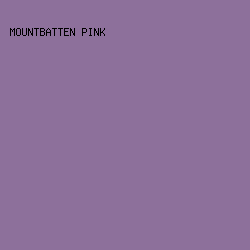 8D709B - Mountbatten Pink color image preview