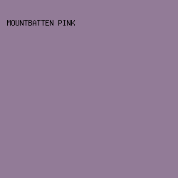 927b97 - Mountbatten Pink color image preview
