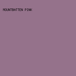 95728B - Mountbatten Pink color image preview