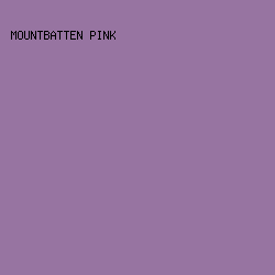 9774A1 - Mountbatten Pink color image preview
