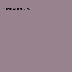 98828e - Mountbatten Pink color image preview