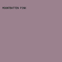 9A818D - Mountbatten Pink color image preview