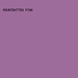 9E6C9B - Mountbatten Pink color image preview