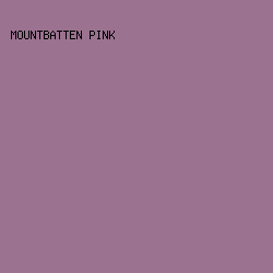 9b7290 - Mountbatten Pink color image preview