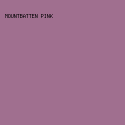 A06F8F - Mountbatten Pink color image preview