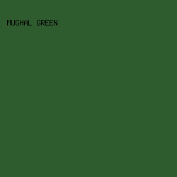 2f5c2f - Mughal Green color image preview