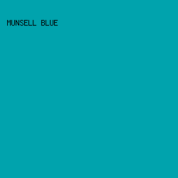 00a3ad - Munsell Blue color image preview