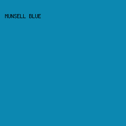 0c88b1 - Munsell Blue color image preview
