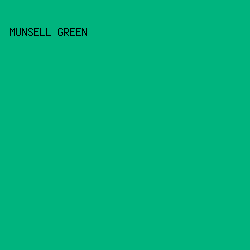 00B47E - Munsell Green color image preview