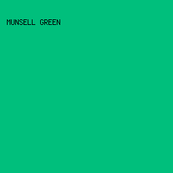 00bf7c - Munsell Green color image preview