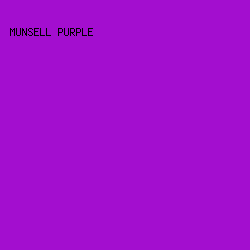 A30ECF - Munsell Purple color image preview