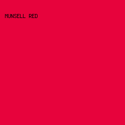 E7033C - Munsell Red color image preview