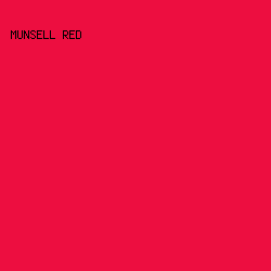 ED0E40 - Munsell Red color image preview
