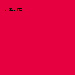 e70040 - Munsell Red color image preview
