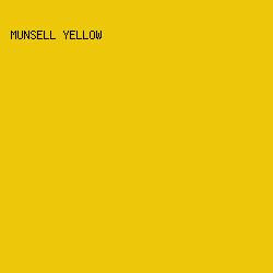 EDC709 - Munsell Yellow color image preview