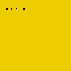 EDCC00 - Munsell Yellow color image preview