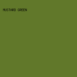 61782a - Mustard Green color image preview