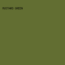626e32 - Mustard Green color image preview