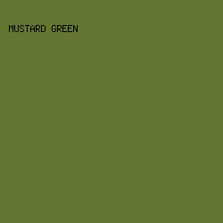647634 - Mustard Green color image preview