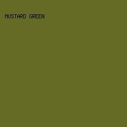 656b25 - Mustard Green color image preview