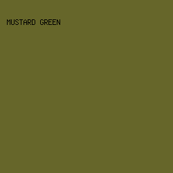66662a - Mustard Green color image preview