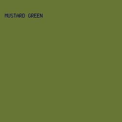 677635 - Mustard Green color image preview