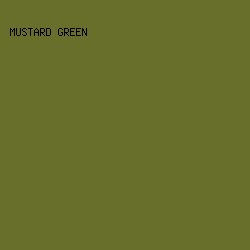 686F2B - Mustard Green color image preview