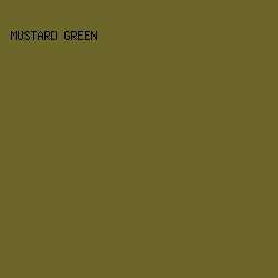 6C662B - Mustard Green color image preview