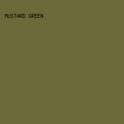 6C6A3A - Mustard Green color image preview