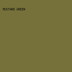 76713b - Mustard Green color image preview