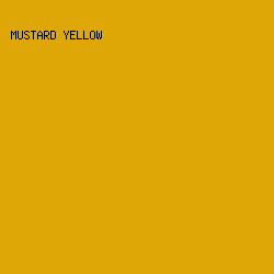 dfa706 - Mustard Yellow color image preview