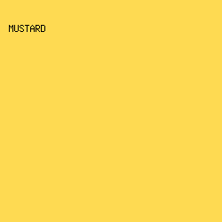 FEDA52 - Mustard color image preview