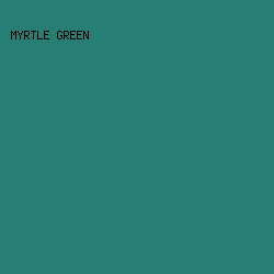 267e75 - Myrtle Green color image preview