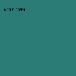 2B7B76 - Myrtle Green color image preview