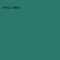 2C786E - Myrtle Green color image preview