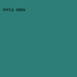 2D7D78 - Myrtle Green color image preview