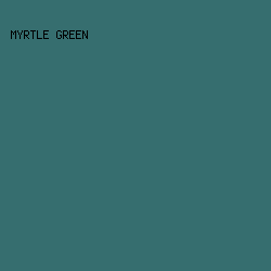 366e6f - Myrtle Green color image preview